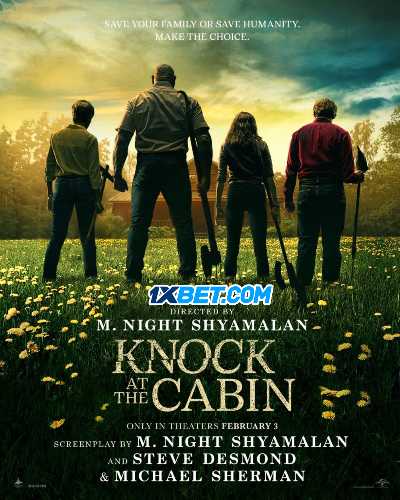 Download Knock at the Cabin 2023 Hindi (HQ Dub) HDCAM Movie 1080p 720p 480p HEVC