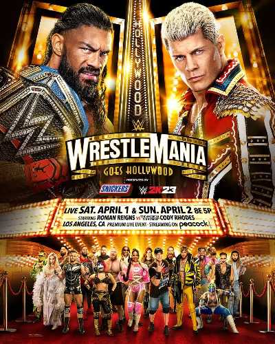 Download WWE Wrestlemania 2023 39 Night 2 PPV 1080p 720p 480p WEBRip x264